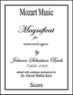 Magnificat (for choir and organ) Organ sheet music cover